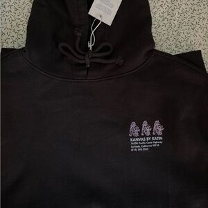 Katin Black Fleece Hoodie